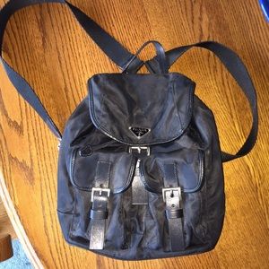 prada backpack!